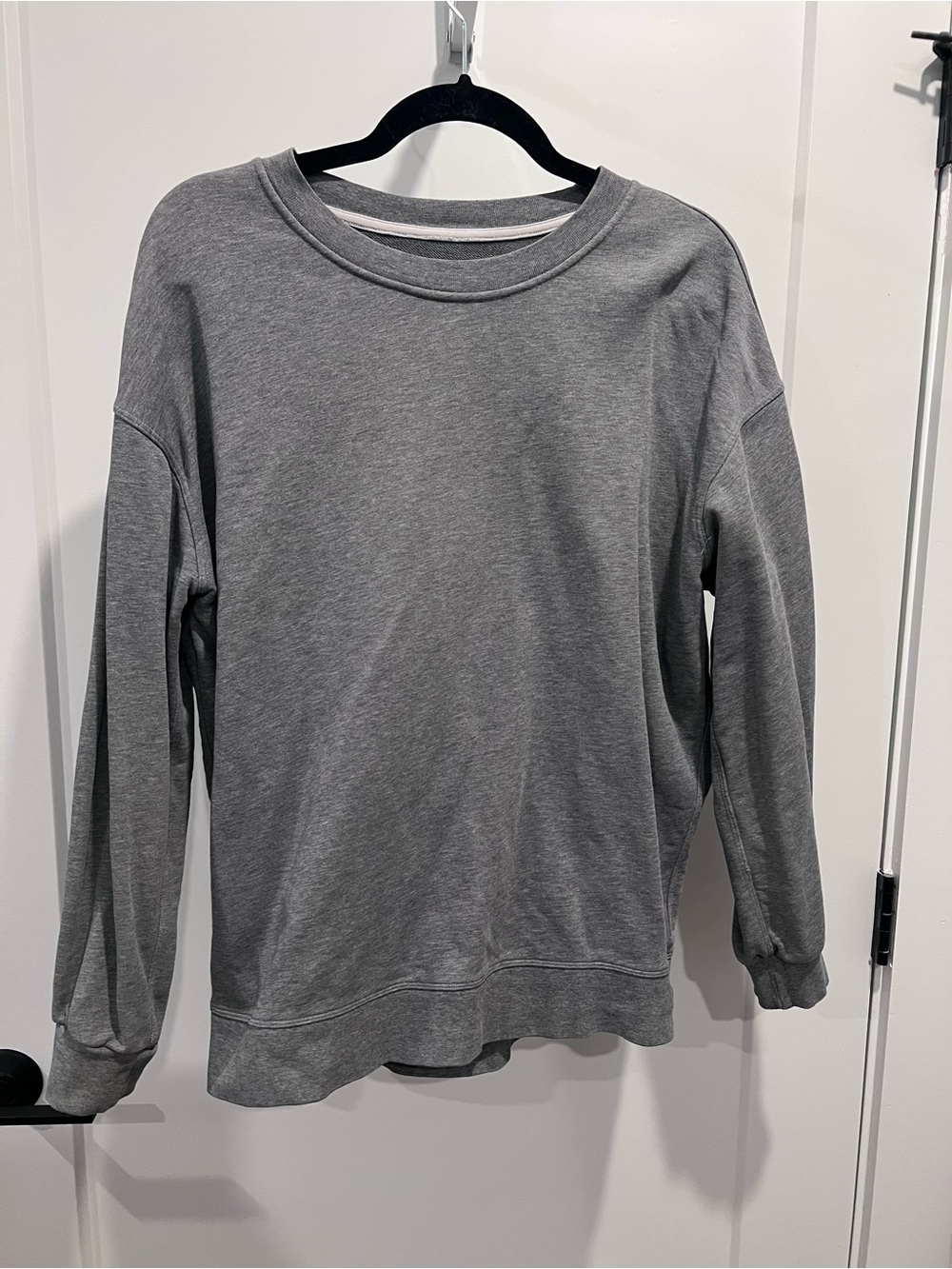 Lululemon Gray Crewneck Sweater - Classic Casual Pullover